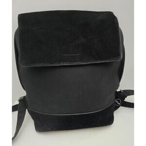 Kapten & Son Gothenburg Backpack #BE KAPTEN Black Suede & Canvas